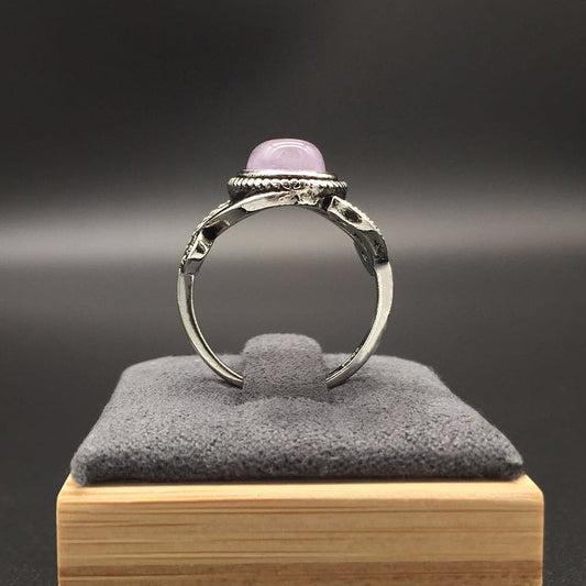 Vintage Silver Amethyst Ring