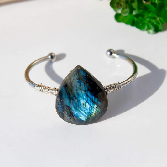 Labradorite Drop Bracelet